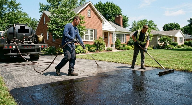 Residential Asphalt Sealing in San Antonio, TX