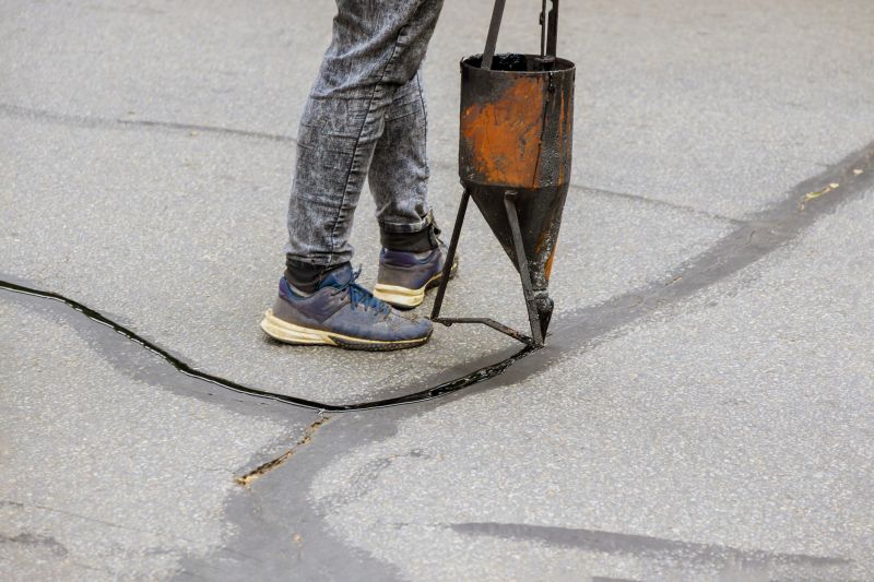 Hot Tar Driveway Sealing in Sarasota, FL
