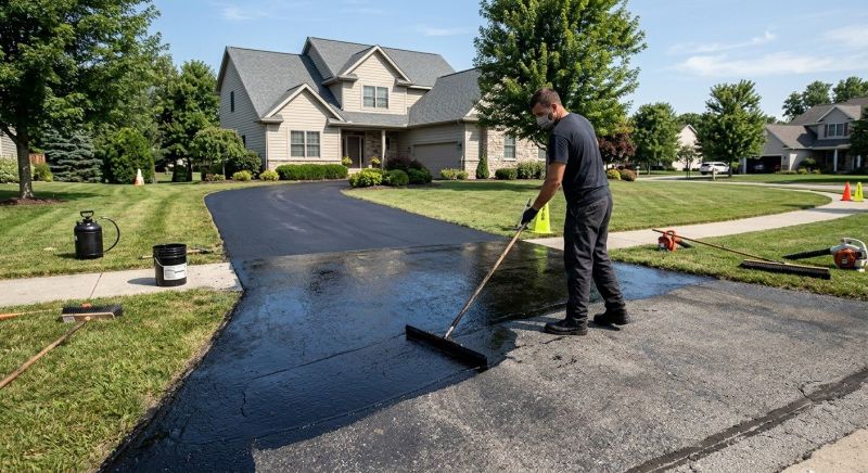 Residential Driveway Sealcoating in Denver, CO