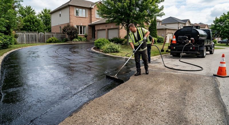 Residential Driveway Sealcoating in Miami Dade County, FL