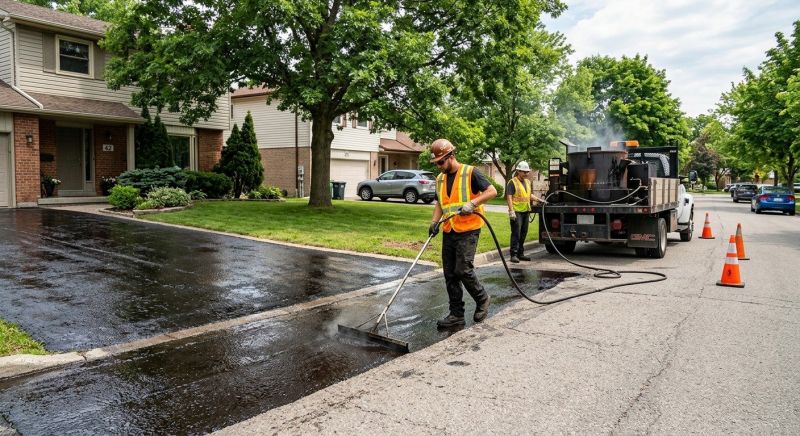 Tar Driveway Sealing in San Antonio, TX